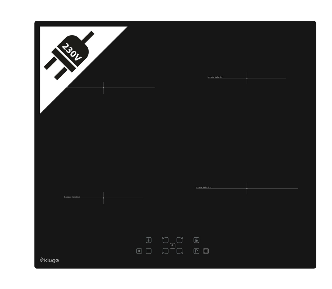 DESKA Kluge INDUKČNÍ KPI6012BP Prodloužená záruka na 4 roky po registraci - Zdarma!