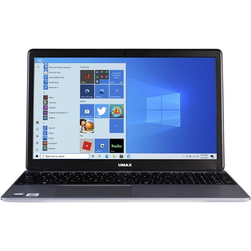 Notebook Umax VisionBook 15Wu-i3 (UMM230155) šedý ..Vráceno - Použito ..Oděrky na zadním krytu ..Záruka 12 měsíců