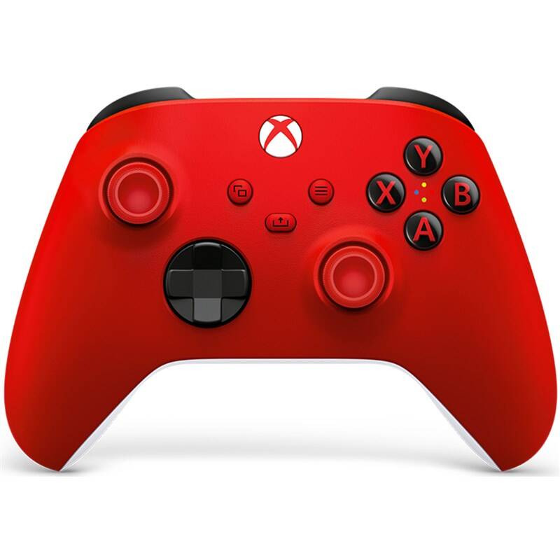 Ovladač Microsoft Xbox Series Wireless (QAU-00012) červený ..Odzkoušeno - Vráceno ..Chybí baterie ..Náhradní krabice ..Záruka 12 měsíců