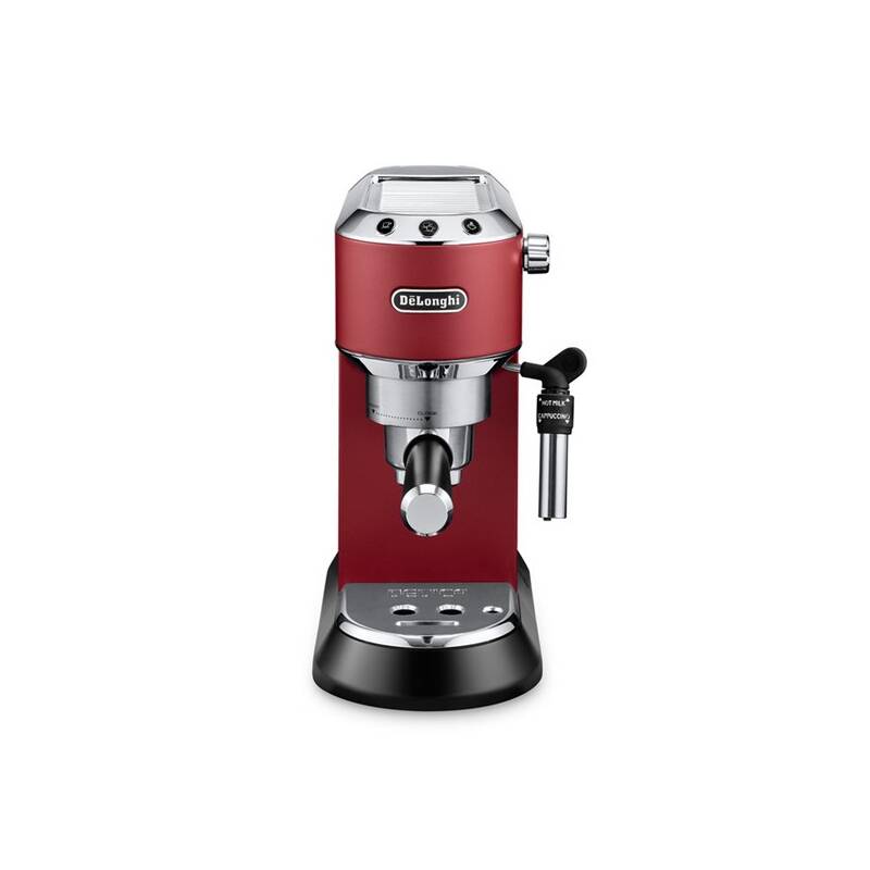 DeLonghi Espresso De'Longhi DEDICA EC 685.R červené ..Odzkoušeno - Vráceno ..Kosmetické oděrky ..Záruka 12 měsíců