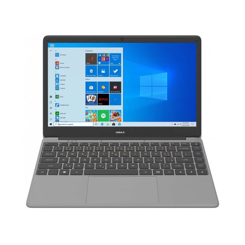 Notebook Umax VisionBook 14Wg (UMM230147) šedý ..Použito ..Záruka 12 měsíců