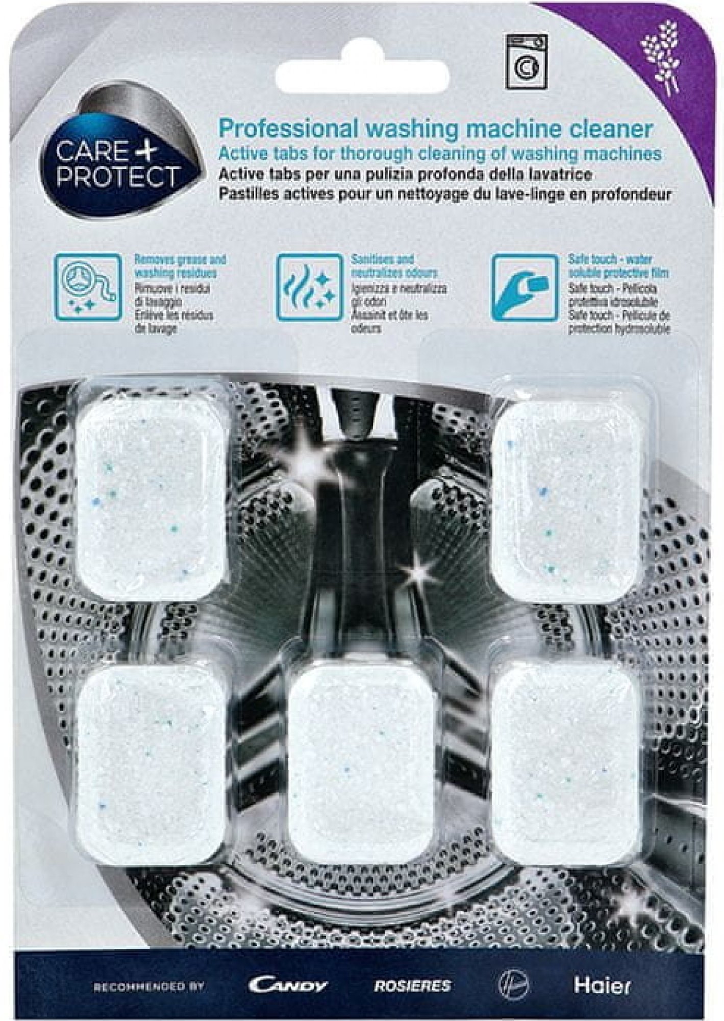 CARE + PROTECT čistící tablety pro pračky CDT1005