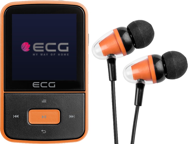 ECG PMP 30 8GB, oranžová ..Nové zboží