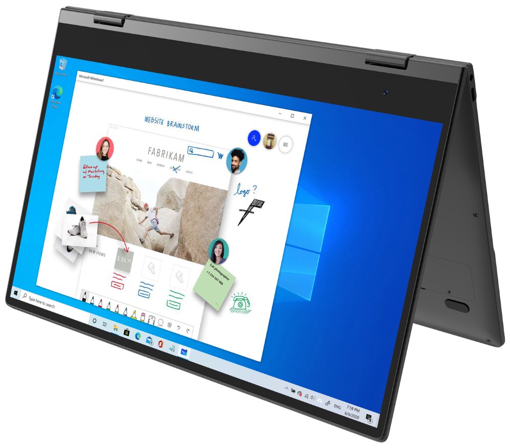 UMAX tablet PC VisionBook 14Wr Flex/ 2in1/ 14,1" IPS/ 1920x1080/ N4120/ 4GB/ 128GB Flash/ 2x USB-C/ W10 Pro/ šedý UMM220V40