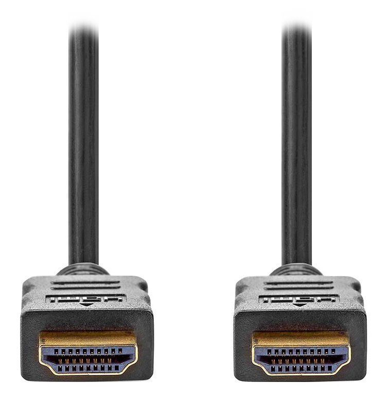 NEDIS High Speed HDMI 2.0 kabel s ethernetem/ 4K@60Hz/ zlacené konektory HDMI-HDMI/ černý/ bulk/ 20m CVGL34060BK200