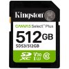 KINGSTON Canvas Select Plus Gen3 512GB SDXC / C10 / UHS-I U3 V30 / up to  150MB/s SDS3/512GB