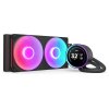 NZXT vodní chladič Kraken 280 ELITE RGB / 2x140mm RGB fan / 4-pin PWM / LCD disp. / 6 let RL-KR28E-B2