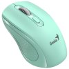 GENIUS NX-8025S Aquamarine/ 1200 dpi/ bezdrátová/ tichá/ Copilot/ 4tlačítková/ zelená 31030048402