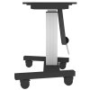 POŠKOZENÝ OBAL - Neomounts  PLASMA-M2500TSILVER / Motorised Mobile Floor Stand (90° tilt) - VESA 200x200 up to 800x600 / Silver PLASMA-M2500TSILVER-VYP