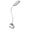 IMMAX LED stolní lampička CLIP/ 7,5W/ DC 12V/1A/ CCT/ IP20/ bílá 08997L
