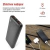 Powerbanka EMOS AlphaQ3, 10 000 mAh, 22,5 W, černá