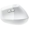 Logitech Lift for Mac Vertical Ergonomic Mouse - White   Vertikální myš, optická, 6 tlačítek, bezdrátová, Bluetooth 910-006477