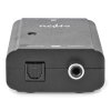 NEDIS převodník stereofonního zvuku na digitální/ 1cestný/ 2x zásuvka RCA (Stereo)/ zásuvka RCA + zásuvka Toslink/ černý ACON2508BK
