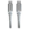 Swissten datový kabel ARAMID REINFORCED - USB-C / USB-C 1,5 m bílý 71541014