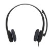 Logitech Headset Stereo H151/ drátová sluchátka + mikrofon/ 3,5 mm jack/ černá 981-000589