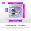 NZXT skříň H9 Flow RGB dvoukomorová ATX / 1x140 RGB mm / 1x 120mm RGB fan  / prosklená / bílá CM-H92FW-R1