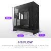 NZXT skříň H9 Flow dvoukomorová ATX / 3x140mm fan / 1x120mm / perforovaný top / proskl. bočnice, front / černá CM-H92FB-01