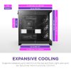 NZXT skříň H9 Flow dvoukomorová ATX / 3x140mm fan / 1x120mm / perforovaný top / proskl. bočnice, front / černá CM-H92FB-01