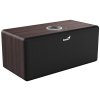 GENIUS repro SP-HF505BT Dark Brown/ Bluetooth 5.3/ 20W/ barva tmavé dřevo 31730056404