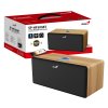 GENIUS repro SP-HF505BT Pine Wood/ Bluetooth 5.3/ 20W/ barva světlé dřevo 31730056401