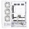 Zalman skříň P40 DS / ATX / 4x120mm ARGB fan / 2xUSB 3.0 / USB-C / displej / panoramatická / bílá P40 DS White
