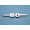 Sluchátka Apple AirPods (2019) (MV7N2ZM/A) bílá  ..Použito ..Sluchátka vyčištěná ..Vevnitř pouzdra známky opotřebení ..Oděrky na pouzdře ..Záruka 12 měsíců