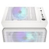 Endorfy skříň Arx 500 White ARGB / ATX / 4x140 ARGB fan (až 7 fans) / 2xUSB-A / USB-C / tvrz. sklo  / mesh panel /  bílá EY2A018
