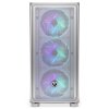 Endorfy skříň Arx 500 White ARGB / ATX / 4x140 ARGB fan (až 7 fans) / 2xUSB-A / USB-C / tvrz. sklo  / mesh panel /  bílá EY2A018