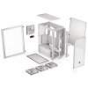 Endorfy skříň Arx 500 White ARGB / ATX / 4x140 ARGB fan (až 7 fans) / 2xUSB-A / USB-C / tvrz. sklo  / mesh panel /  bílá EY2A018