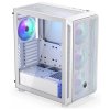 Endorfy skříň Arx 500 White ARGB / ATX / 4x140 ARGB fan (až 7 fans) / 2xUSB-A / USB-C / tvrz. sklo  / mesh panel /  bílá EY2A018