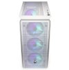Endorfy skříň Arx 500 White ARGB / ATX / 4x140 ARGB fan (až 7 fans) / 2xUSB-A / USB-C / tvrz. sklo  / mesh panel /  bílá EY2A018