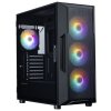 Zalman skříň i3 Neo V2 Black / ATX / 4x 120mm RGB Fan / 2x USB 3.0 / černá i3 Neo V2 Black