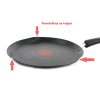 Pánev palačinková Tefal Excellence G2693872, 25 cm  ..Poškozeno skladováním ..Promáčkliny na boku pánve ..Záruka 12 měsíců