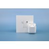 Sluchátka Apple AirPods (2019) (MV7N2ZM/A) bílá  ..Použito - Vráceno ..Vevnitř pouzdra známky opotřebení  ..Oděrky na pouzdře ..Záruka 12 měsíců