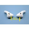 Sluchátka Apple AirPods (2019) (MV7N2ZM/A) bílá  ..Použito - Ušpiněno ..Vrypy na sluchátcích ..Levé sluchátko zažloutlé ..Záměna krabičky ..Oděrky na pouzdře ..Záruka 12 měsíců