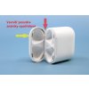 Sluchátka Apple AirPods (2019) (MV7N2ZM/A) bílá  ..Použito - sluchátka vyčištěny ..Vevnitř pouzdra známky opotřebení ..Oděrky na pouzdře ..Záruka 12 měsíců
