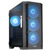 CHIEFTEC Apex LUMO / E-ATX / 4x140mm ARGB fan / 2xUSB 3.0 / USB-C / mesh panel / tvrz.sklo / černá GA-01B-L-OP