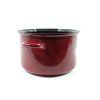 Hrnec SFINX STANDARD BORDO 26 cm, 8,5 l  ..Na více místech oprýskaný smalt