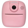 HELMER přenosná termo mini tiskárna s kamerou a fotoaparátem TP02/ 2.0" IPS/ 1200mAh/ USB-C/ Android/ iOS/ růžová hlmtp02p