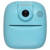 HELMER přenosná termo mini tiskárna s kamerou a fotoaparátem TP02/ 2.0" IPS/ 1200mAh/ USB-C/ Android/ iOS/ modrá hlmtp02b