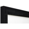 ELITE SCREENS plátno v pevném rámu 100" (254cm)/ 16:9/ 124,5×221,4cm/ gain 1.1/ rám černý 6cm ER100WH1