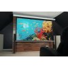 ELITE SCREENS plátno elektrické motorové 100" (254cm)/ 16:9/124,5×221,5cm/ hliníkový case bílý/24" drop/ MaxWhite FG SKT100XHW-E24
