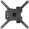 NEDIS nástěnný držák pro LCD a TV/ 23 - 55 "/ nosnost 30 kg/ náklon ± 20°/ otáčení 180°/ kloubový (3 klouby) TVWM1530BK