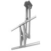 Neomounts  PLASMA-C100 / Flat Screen Ceiling Mount (Height: 67-107 cm) / Silver PLASMA-C100