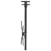 NEDIS stropní držák pro LCD a TV/ 26 - 42"/ nosnost 20 kg/ náklon 25°/ úhel otáčení 90°/ nastavitelná výšká/ ocel/ černý TVCM1330BK