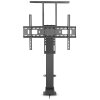 NEDIS stojan na TV/ 37 - 80"/ nosnost 60 kg/ motorizovaný/ provedení do skříně/ zdvih 68 - 158 cm/ DO/ ocel/ černý TVSM5840BK
