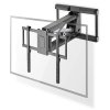 NEDIS nástěnný TV držák/ 37 - 75"/ nosnost 35 kg/ motorizovaný/ otočný/ vdálenost od stěny 48,5 cm/ DO/ ocel/ černý TVWM5880BK