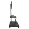 Neomounts NS-M4000BLACK / Mobile Flat Screen Floor Stand (stand+trolley) (height: 137-153 cm) box 1/2 / Black NS-M4000BLACK