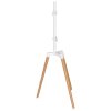 NEDIS podlahový TV stojan/ 51 - 65"/ 35 kg/ Skandinávské Provedení/ Otočné/ Protiskluzový popruh/ Snap-lock/ bílý TVSM7161WT