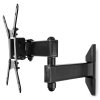 NEDIS nástěnný držák pro LCD a TV/ 10 - 32"/ nosnost 30 kg/ náklon ± 15°/ otáčení 180°/ kloubový (3 klouby) TVWM31BK
